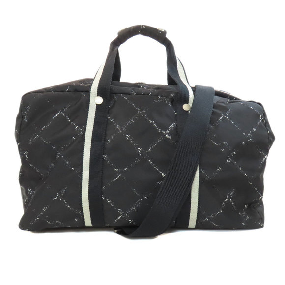 CHANEL Black Boston Bag - Picture 1 of 11